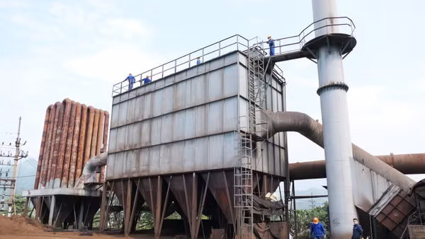 Khắc phục tình trạng phát tán khói bụi tại Khu công nghiệp Bình Vàng, xã Vị Xuyên, tỉnh Tuyên Quang.