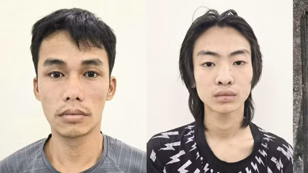 Các đối tượng bị bắt vì hành vi trộm cắp dây điện tại các trạm biến áp.