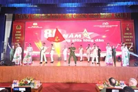 Chương trình giao lưu chính luận nghệ thuật “Công an Khánh Hòa – 80 năm sống giữa lòng dân” với nhiều tiết mục đặc sắc.