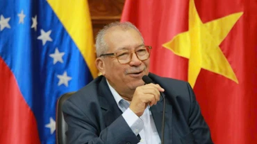 Ông Saul Ortega, Chủ tịch Nhóm Nghị sĩ hữu nghị Venezuela-Việt Nam. 