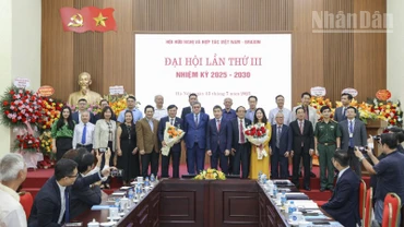 Ban Chấp hành Hội Hữu nghị và hợp tác Việt Nam-Brazil khóa III nhiệm kỳ 2025-2030 ra mắt tại Đại hội. 
