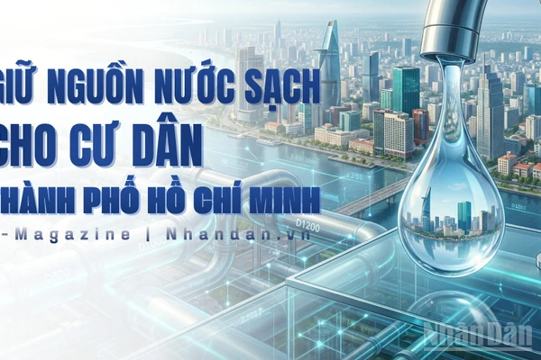 Giữ nguồn nước sạch cho cư dân Thành phố Hồ Chí Minh