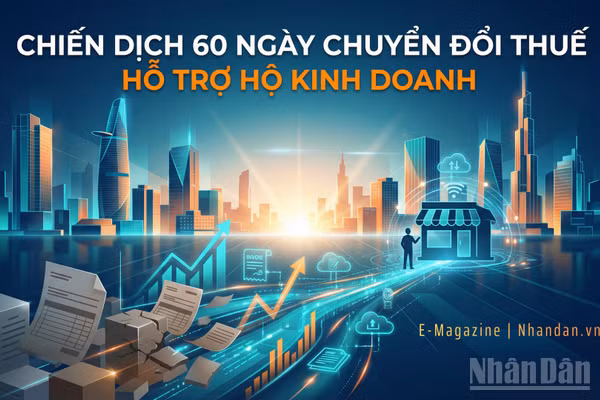 Chiến dịch 60 ngày chuyển đổi thuế giúp “lên đời” hộ kinh doanh