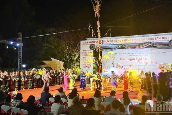 Sắc màu văn hóa của các dân tộc thiểu số Lâm Đồng được lan tỏa, lưu giữ, trao truyền trong không gian văn hóa cộng đồng.