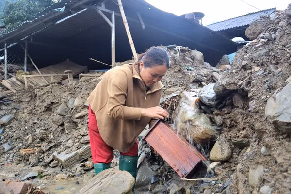 Năm 2025, người dân bản Ta Đo, xã Mường Típ, tỉnh Nghệ An hứng hai trận lũ quét chỉ trong một tuần.