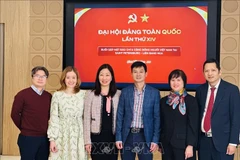 Kiều bào tại Saint Petersburg chia sẻ niềm phấn khởi về thành công của Đại hội Đảng XIV.