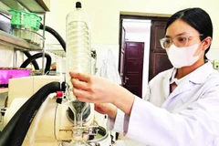 Một hoạt động nghiên cứu tại Viện Hàn lâm Khoa học và Công nghệ Việt Nam.
