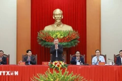 Tổng Bí thư Tô Lâm phát biểu tại phiên họp Tiểu ban Văn kiện Đại hội XIV của Đảng. (Ảnh: TTXVN)