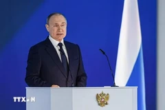Tổng thống Nga Vladimir Putin. (Ảnh: THX/TTXVN)