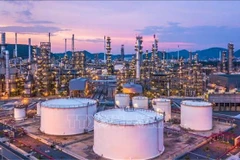 Cơ sở khai thác dầu của Công ty dầu khí quốc gia Aramco của Saudi Arabia. (Nguồn: globalenergyprize.org/TTXVN)