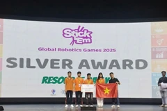 Đoàn học sinh Việt Nam đã xuất sắc giành 3 Huy chương Vàng, 2 Huy chương Bạc và 1 Huy chương Đồng tại Global Robotics Games 2025.