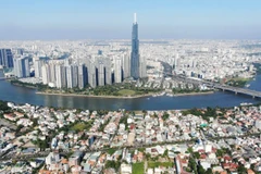 Một góc Thành phố Hồ Chí Minh hôm nay. (Ảnh: MẠNH HẢO)