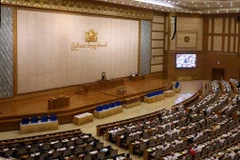 Quốc hội Myanmar. (Nguồn: THX/TTXVN)