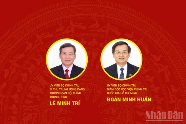 [Infographic] Các đồng chí nhận nhiệm vụ mới do Bộ Chính trị phân công