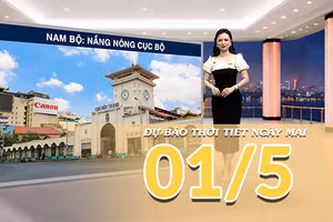 [Video] Dự báo thời tiết đêm nay và ngày mai ngày 01/5/2026: Không khí lạnh suy yếu, cả nước giảm mưa, miền Trung nắng đẹp, Nam Bộ còn nắng nóng cục bộ