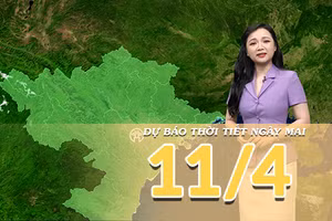 Dự báo thời tiết đêm nay và ngày mai 11/4/2026: Trung Bộ nắng nóng tiếp diễn trên diện rộng