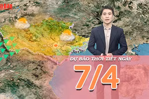 [Video] Dự báo thời tiết ngày 7/4/2026: Nắng nóng chạm ngưỡng 40 độ C, Bắc Bộ và Trung Bộ bước vào đỉnh điểm nắng gắt