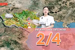 [Video] Dự báo thời tiết ngày 2/4/2026: Miền Bắc sắp đón sóng lạnh mới, Nam Bộ nắng nóng gay gắt