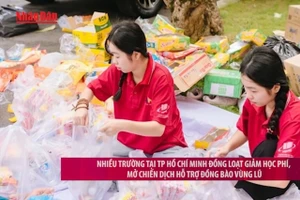 [Video] Nhiều trường tại TP Hồ Chí Minh giảm học phí, mở chiến dịch hỗ trợ đồng bào vùng lũ