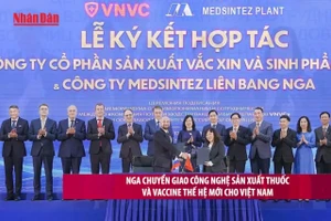 [Video] Nga chuyển giao công nghệ sản xuất thuốc và vaccine thế hệ mới cho Việt Nam 