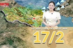 [Video] Dự báo thời tiết đêm nay và ngày mai 17/2/2026 (Mùng 1 Tết Bính Ngọ): Miền Bắc đón mưa Xuân, cả nước thuận lợi du Xuân