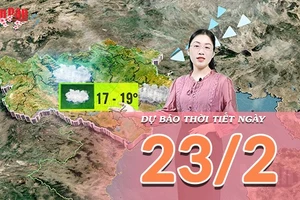 [Video] Dự báo thời tiết ngày 23/2/2026: Miền Bắc mưa phùn sương mù, Nam Bộ nắng nóng diện rộng