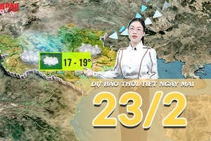 [Video] Dự báo thời tiết đêm nay và ngày mai 23/2/2026: Miền Bắc mưa phùn diện rộng, miền Nam nắng nóng