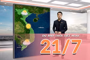 [Video] Dự báo thời tiết ngày 21/7/2026: Nắng nóng gay gắt bao trùm nhiều nơi tại Trung Bộ, Bắc Bộ giảm mưa 