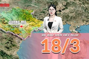 [Video] Dự báo thời tiết ngày 18/3/2026: Nắng nóng gia tăng tại phía Nam, thời tiết cả nước chuyển trạng thái khô ráo