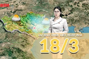 [Video] Dự báo thời tiết đêm nay và ngày mai 18/3/2026: Bắc Bộ nhiều mây, sương mù bao phủ diện rộng