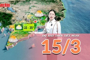 [Video] Dự báo thời tiết ngày 15/3/2026: Không khí lạnh suy yếu, cả nước chuyển trạng thái nắng ráo về chiều