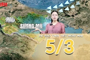 [Video] Dự báo thời tiết đêm nay và ngày mai 5/3/2026: Không khí lạnh suy yếu, miền Bắc hửng nắng, miền Nam đón mưa