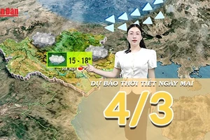 [Video] Dự báo thời tiết đêm nay và ngày mai 4/3/2026: Bắc Bộ chìm mưa phùn và sương mù, Nam Bộ nắng nóng diện rộng