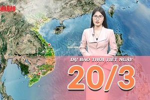 [Video] Dự báo thời tiết ngày 20/3/2026: Bắc Bộ và Trung Bộ tăng nhiệt mạnh, Nam Bộ chạm đỉnh nắng nóng cao điểm mùa khô