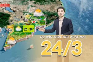 [Video] Dự báo thời tiết đêm nay và ngày mai 24/3/2026: Cảnh báo sương mù sáng sớm tại phía Đông Bắc Bộ, biển lặng thuận lợi cho tàu thuyền vươn khơi