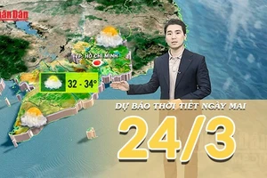 [Video] Dự báo thời tiết đêm nay và ngày mai 24/3/2026: Cảnh báo sương mù sáng sớm tại phía Đông Bắc Bộ, biển lặng thuận lợi cho tàu thuyền vươn khơi