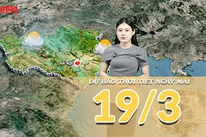 [Video] Dự báo thời tiết đêm nay và ngày mai 19/3/2026: Vùng áp thấp phía Tây phát triển, nắng nóng diện rộng tại Nam Bộ