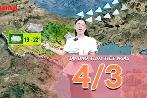 [Video] Dự báo thời tiết ngày 4/3/2026: Trung Bộ đề phòng dông lốc mạnh, Nam Bộ xuất hiện mưa trái mùa.