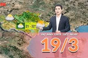 [Video] Dự báo thời tiết ngày 19/3/2026: Miền Bắc và miền Trung tăng nhiệt mạnh, Nam Bộ nắng gắt
