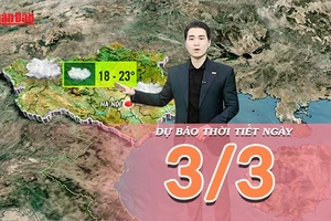 [Video] Dự báo thời tiết ngày 3/3/2026: Miền Bắc chuyển mưa rét, sóng lạnh mở rộng xuống miền Trung