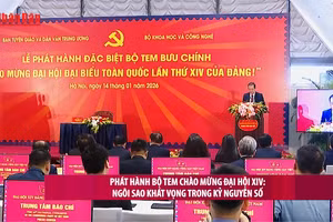 [Video] Phát hành bộ tem chào mừng Đại hội XIV: Ngôi sao khát vọng trong kỷ nguyên số