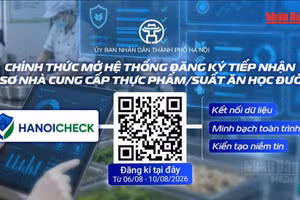 [Video] Hà Nội bắt đầu tiếp nhận đăng ký cung cấp thực phẩm cho trường học