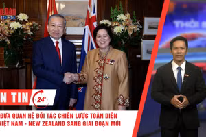 [Video] Thời sự 24h ngày 13/8/2026: Đưa quan hệ Đối tác chiến lược toàn diện Việt Nam - New Zealand sang giai đoạn mới
