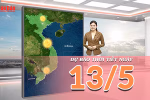 [Video] Dự báo thời tiết ngày 13/5/2026: Nắng nóng gia tăng từ Bắc vào Nam