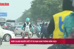 [Video] Hơn 10.000 người chết vì tai nạn giao thông năm 2025