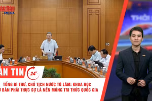 Video] Thời sự 24h ngày 25/5/2026: Tổng Bí thư, Chủ tịch nước Tô Lâm: Khoa học cơ bản phải thực sự là nền móng tri thức Quốc gia 