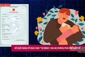 [Video] Đề xuất đăng ký khai sinh “tự động”, cha mẹ không phải nộp giấy tờ