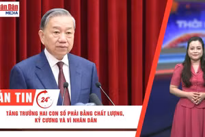 [Video] Thời sự 24h ngày 3/4/2026: Tăng trưởng hai con số phải bằng chất lượng, kỷ cương và vì nhân dân