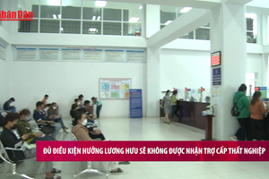 [Video] Đủ điều kiện hưởng lương hưu sẽ không được nhận trợ cấp thất nghiệp