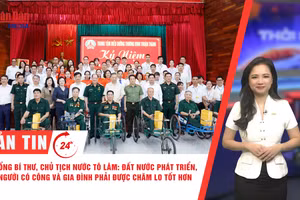 [Video] Thời sự 24h ngày 15/7/2026: Tổng Bí thư, Chủ tịch nước Tô Lâm: Đất nước phát triển, người có công và gia đình phải được chăm lo tốt hơn 